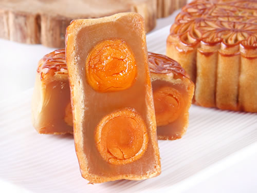 雙黃純白蓮蓉月餅