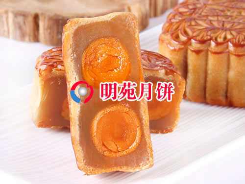 雙黃純白蓮蓉月餅